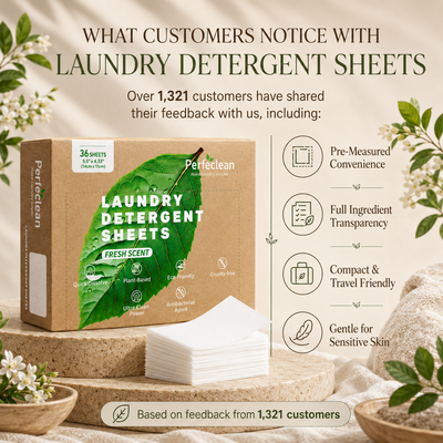 Avelune's Perfeclean Laundry Detergent Sheets