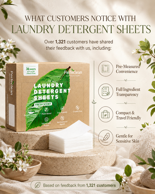 Avelune's Perfeclean Laundry Detergent Sheets
