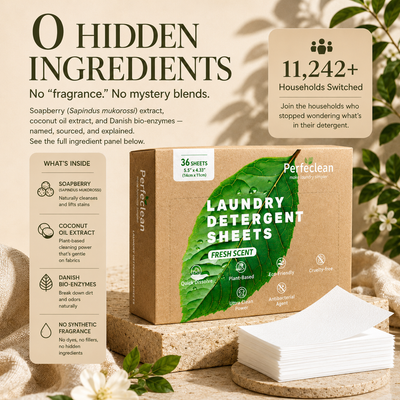 Avelune's Perfeclean Laundry Detergent Sheets